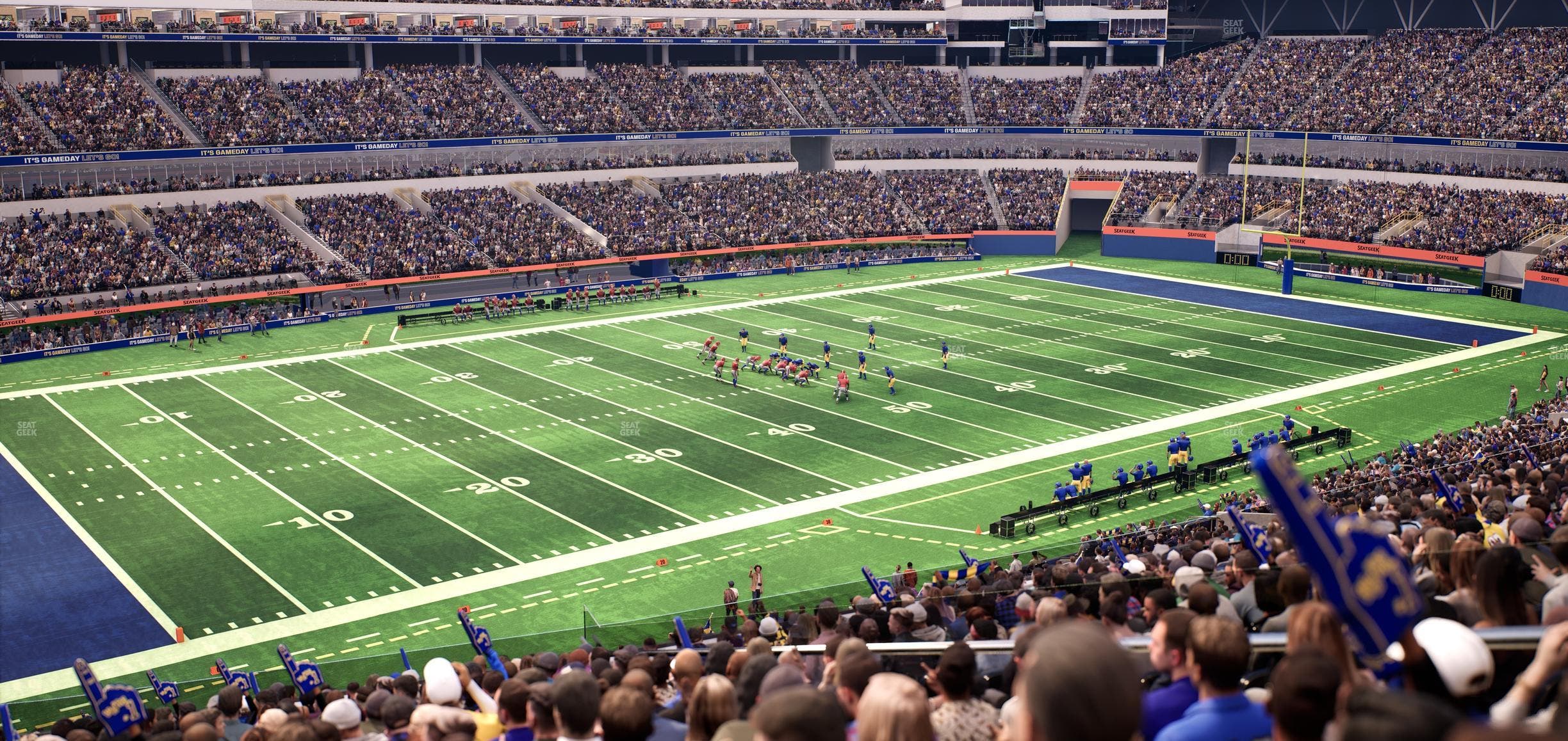 SoFi Stadium - Section 214 Seat View