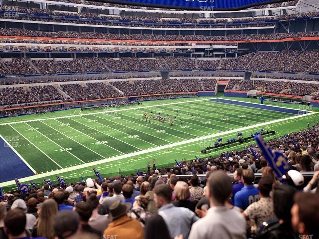SoFi Stadium - Section 214 Seat View