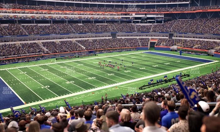 SoFi Stadium - Section 214 Seat View