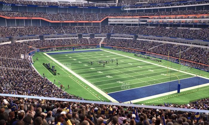 SoFi Stadium - Section 228 Wc Seat View