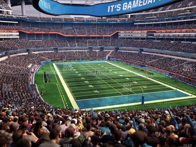SoFi Stadium - Section 230 Wc Seat View