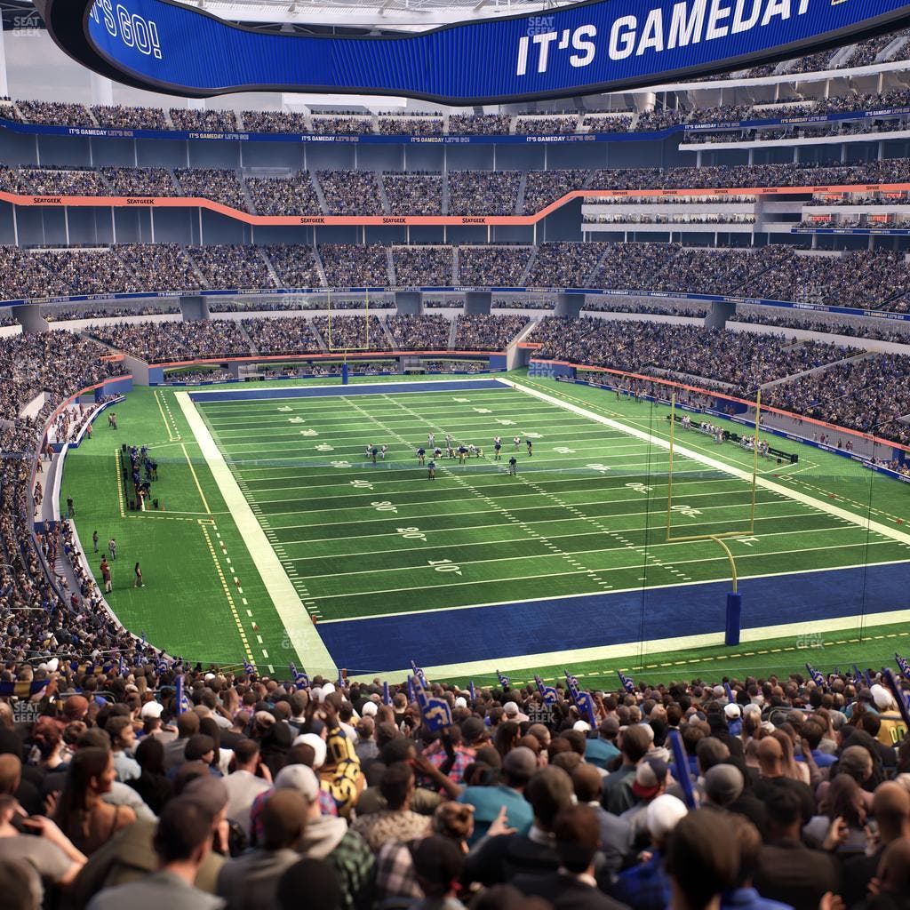 SoFi Stadium - Section 230 Wc Seat View