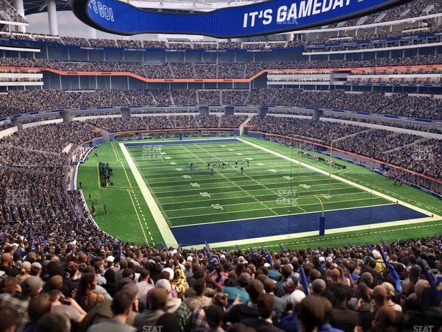 SoFi Stadium - Section 230 Wc Seat View