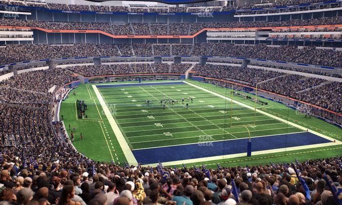 SoFi Stadium - Section 230 Wc Seat View