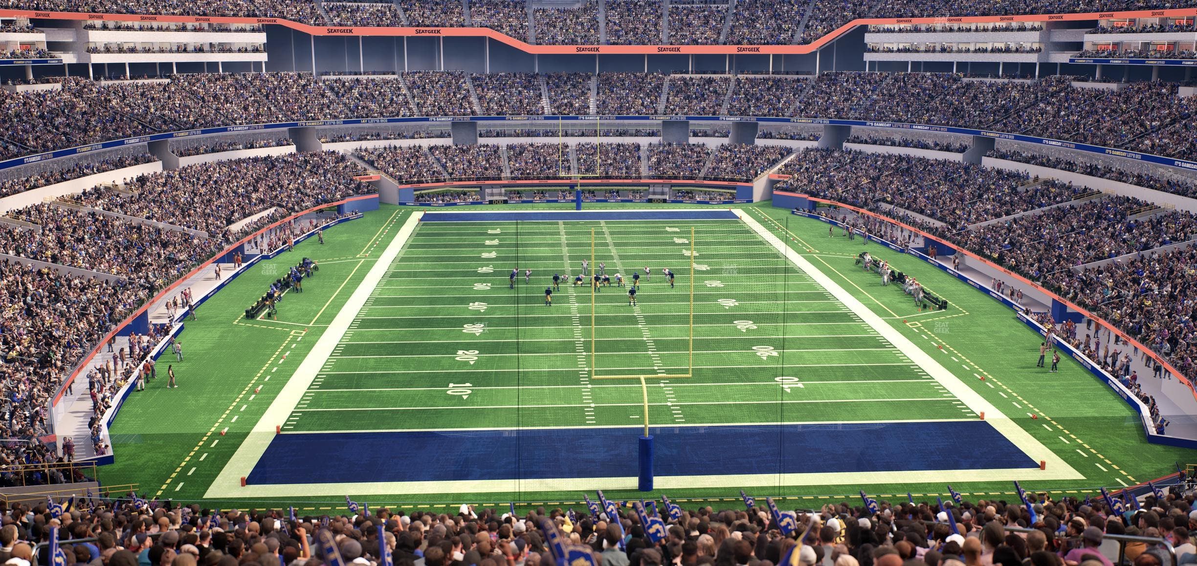 SoFi Stadium - Section 232 Wc Seat View