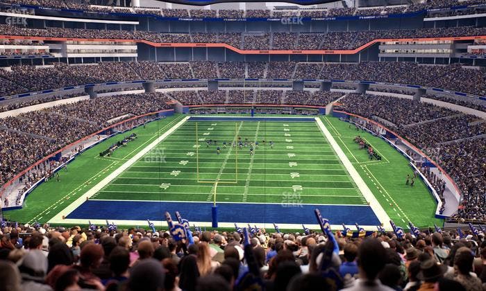 SoFi Stadium - Section 233 Seat View