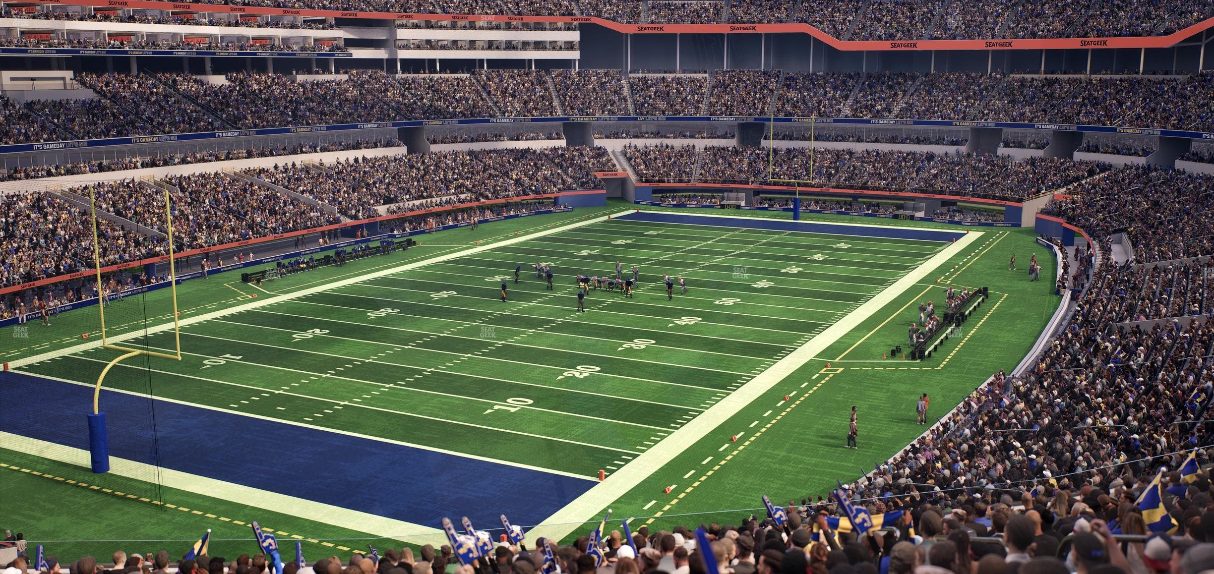 SoFi Stadium - Section 237 Wc Seat View