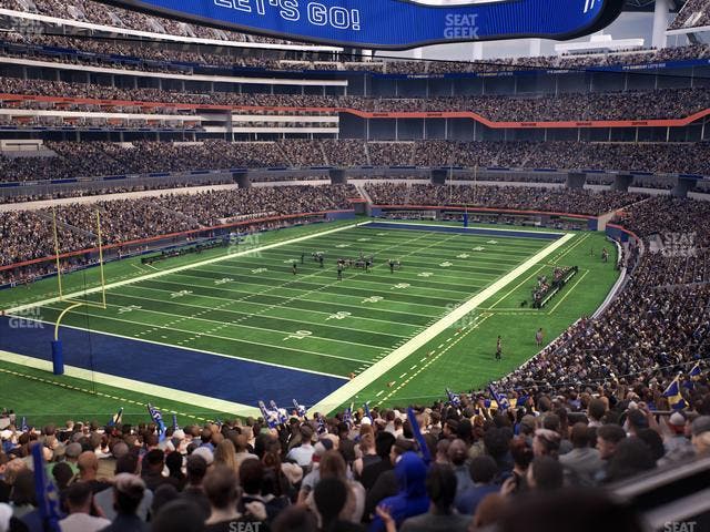 SoFi Stadium - Section 237 Wc Seat View