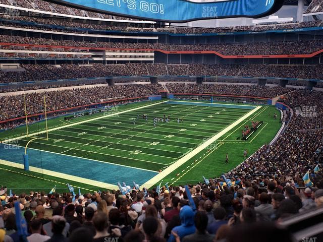 SoFi Stadium - Section 237 Wc Seat View