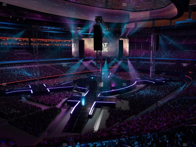 SoFi Stadium - Section 238 Wc Seat View