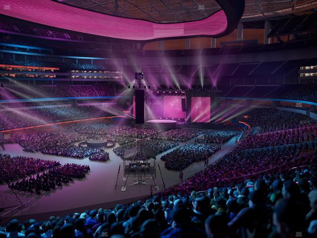 SoFi Stadium - Section 238 Seat View SoFi Stadium - Section 238 Seat View