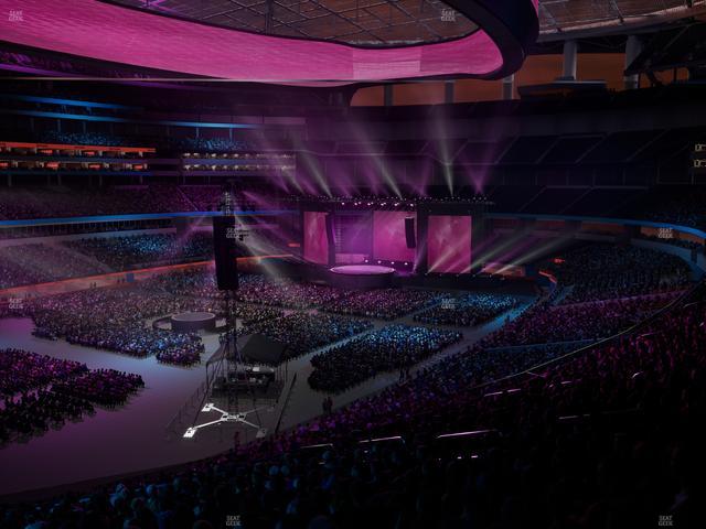 SoFi Stadium - Section 239 Wc Seat View SoFi Stadium - Section 239 Wc Seat View