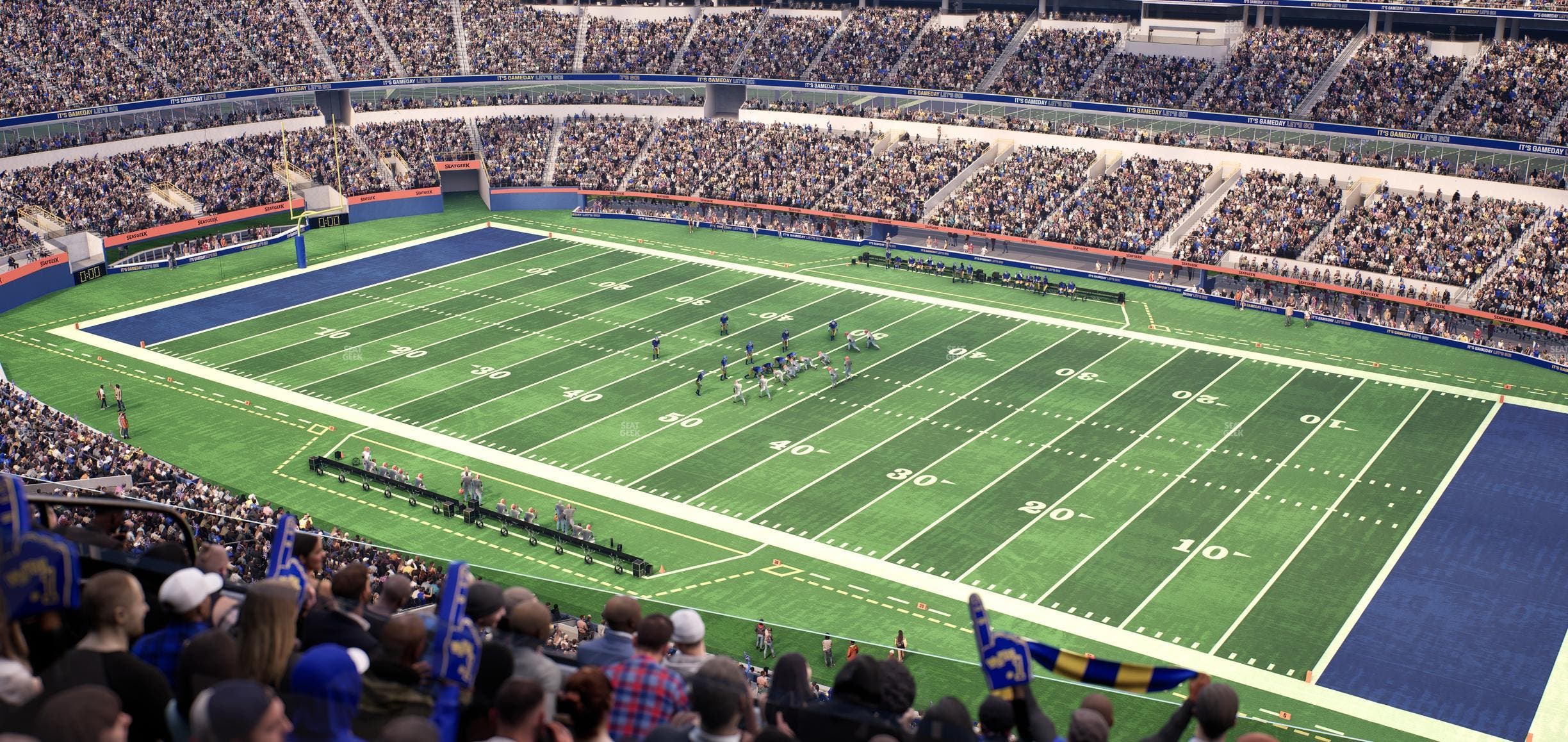 SoFi Stadium - Section 301 Wc Seat View