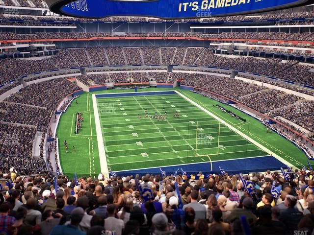 SoFi Stadium - Section 307 Wc Seat View