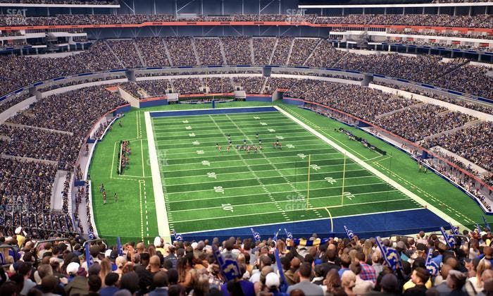 SoFi Stadium - Section 307 Wc Seat View