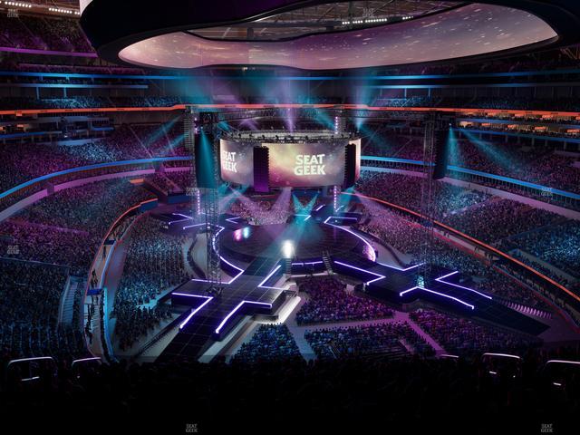 SoFi Stadium - Section 307 Wc Seat View