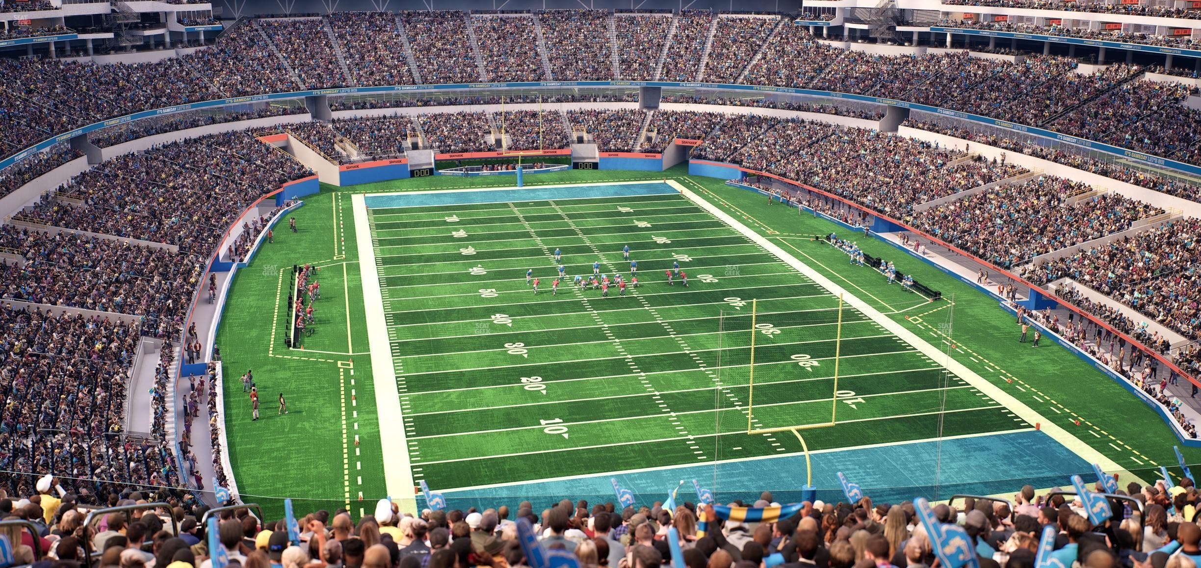 SoFi Stadium - Section 307 Wc Seat View