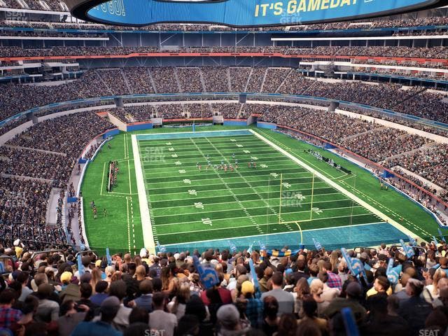 SoFi Stadium - Section 307 Wc Seat View