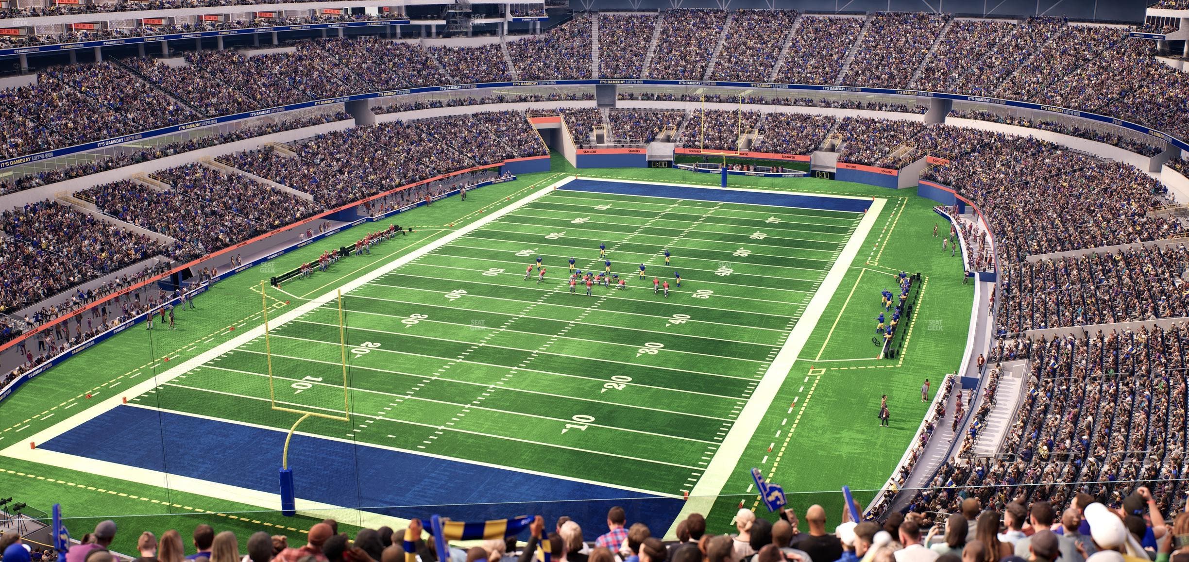SoFi Stadium - Section 312 Wc Seat View