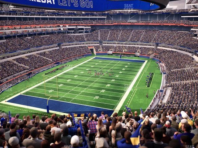 SoFi Stadium - Section 312 Wc Seat View