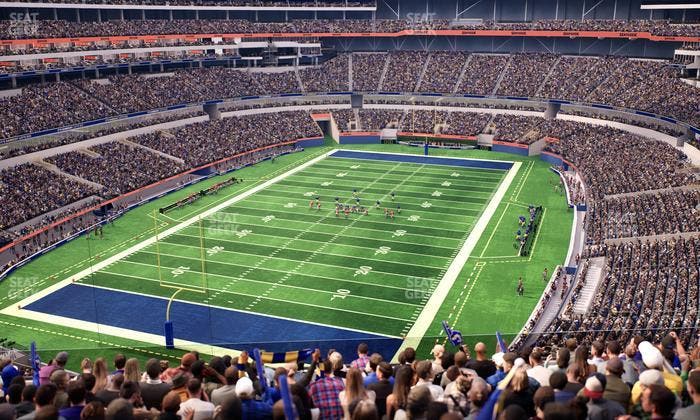 SoFi Stadium - Section 312 Wc Seat View