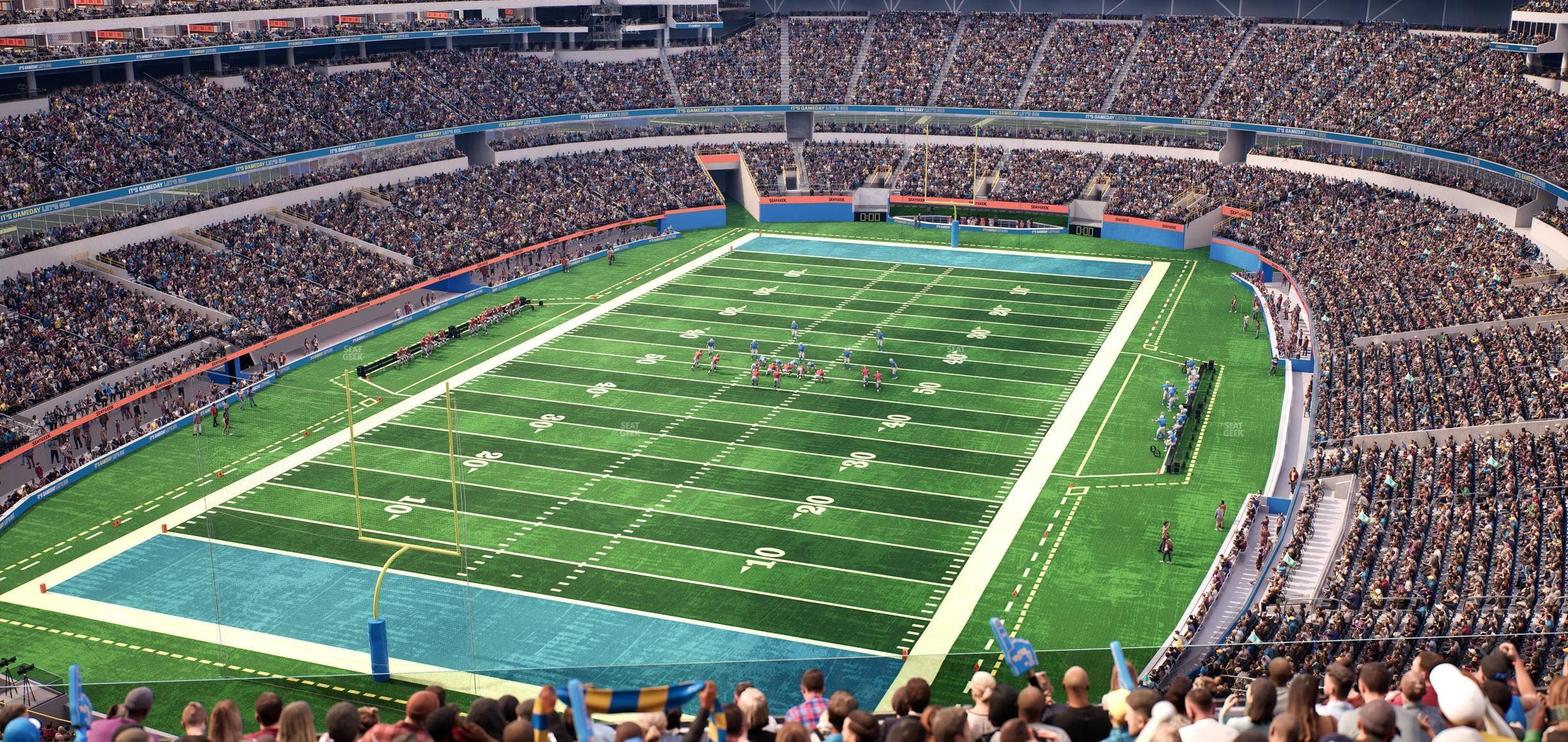 SoFi Stadium - Section 312 Wc Seat View