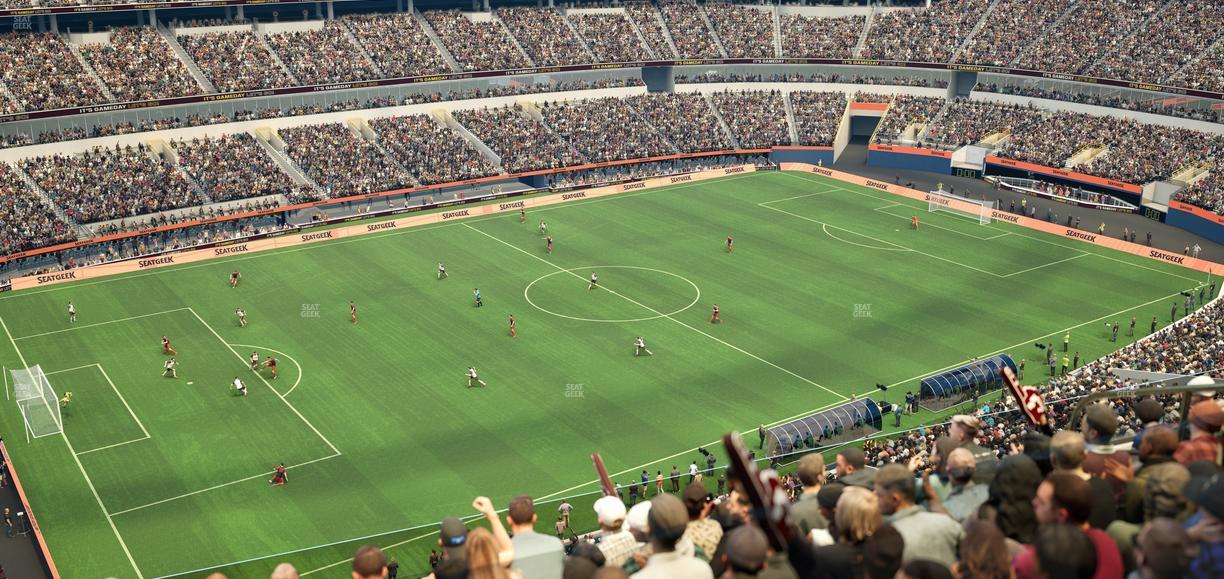 SoFi Stadium - Section 317 Wc Seat View