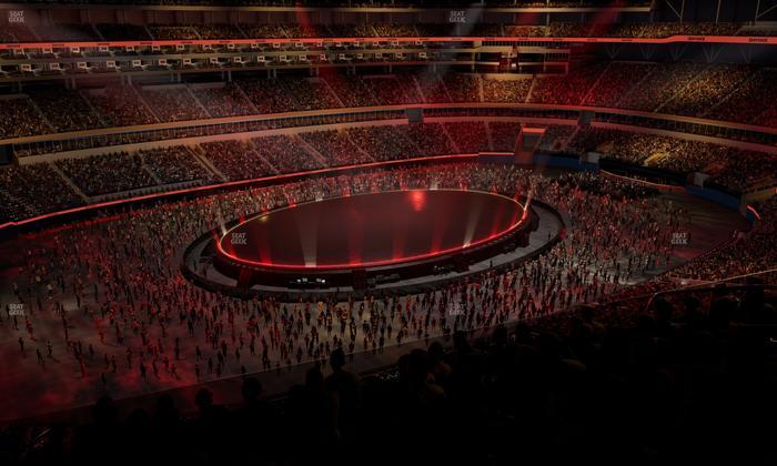 SoFi Stadium - Section 317 Wc Seat View