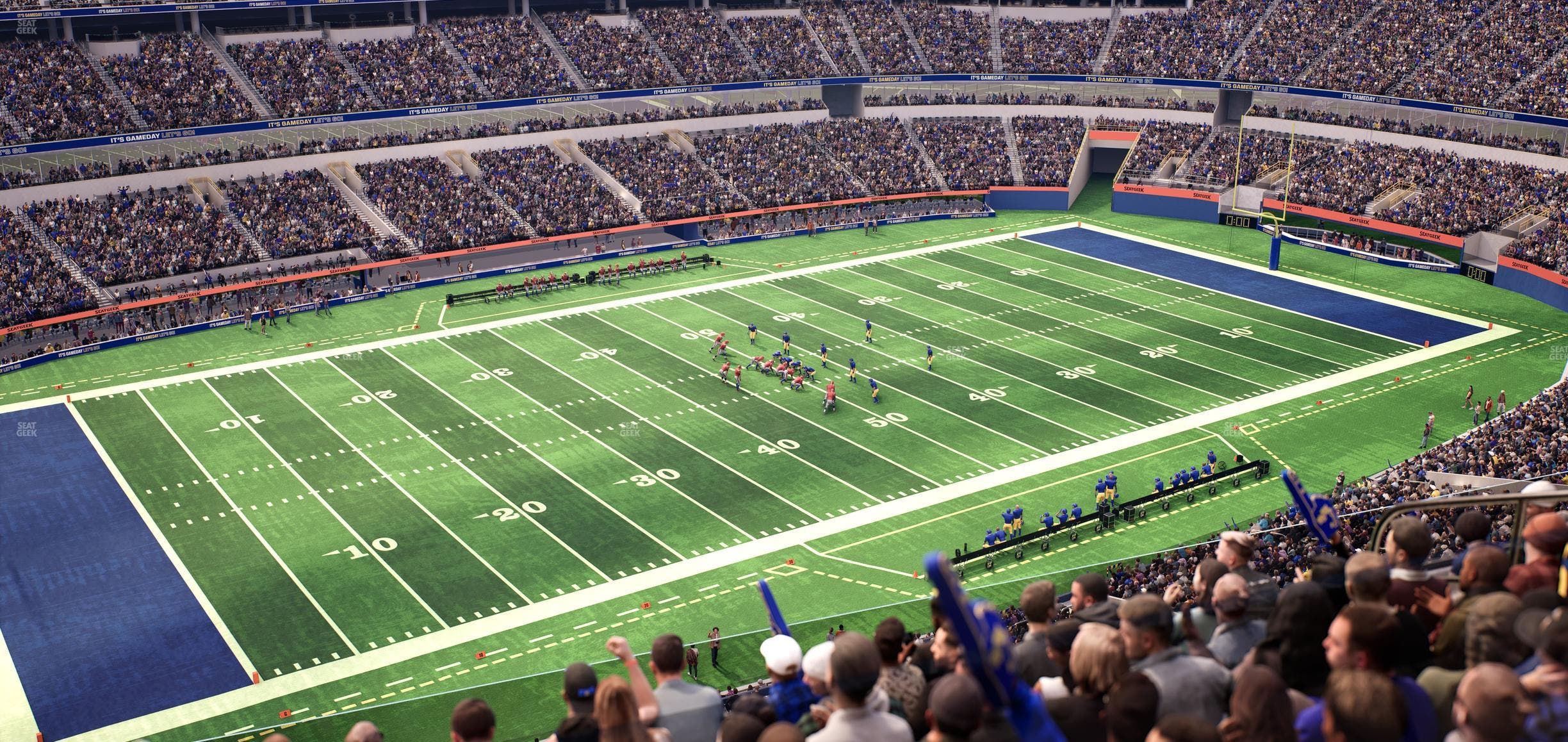 SoFi Stadium - Section 317 Wc Seat View