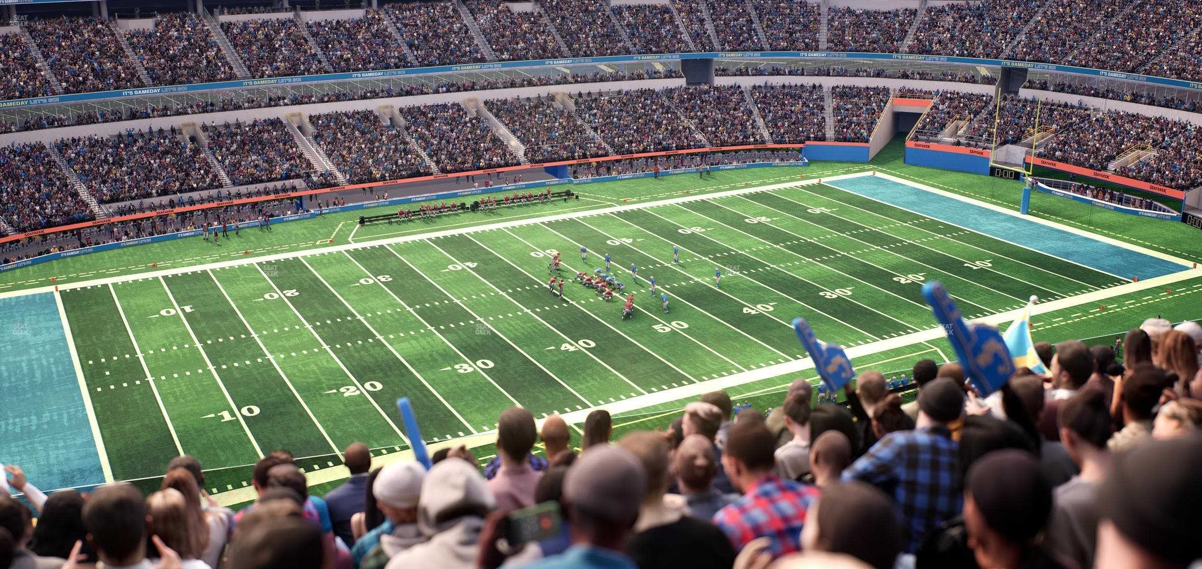 SoFi Stadium - Section 318 Seat View