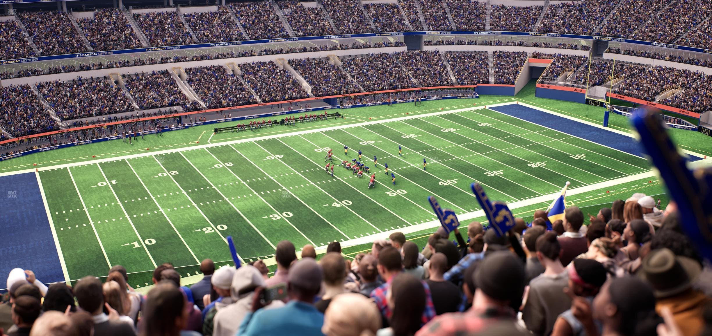 SoFi Stadium - Section 318 Seat View