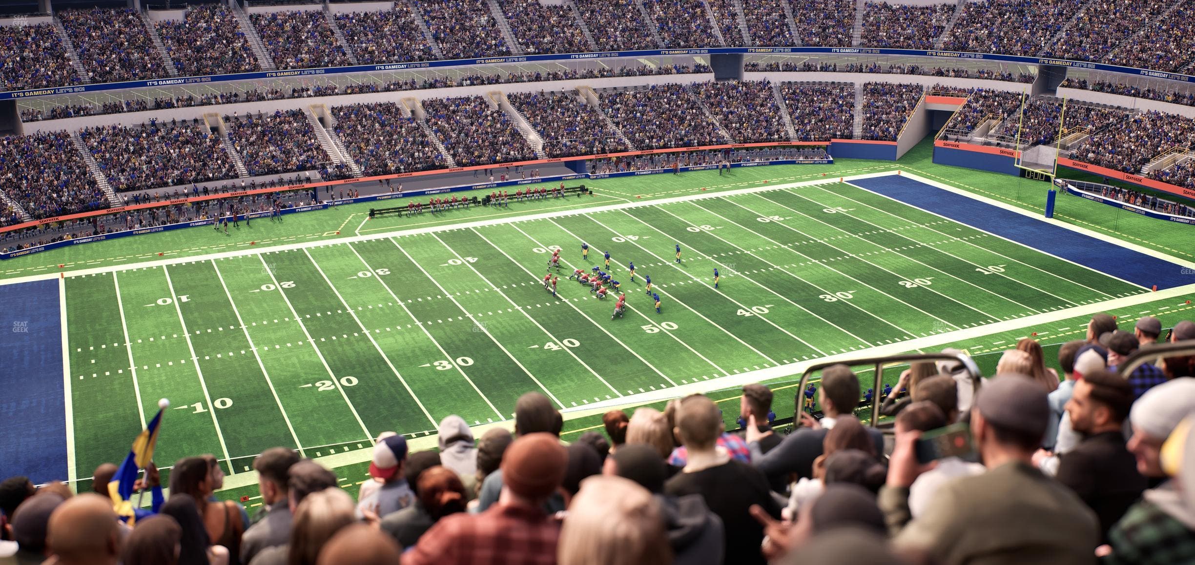 SoFi Stadium - Section 319 Seat View