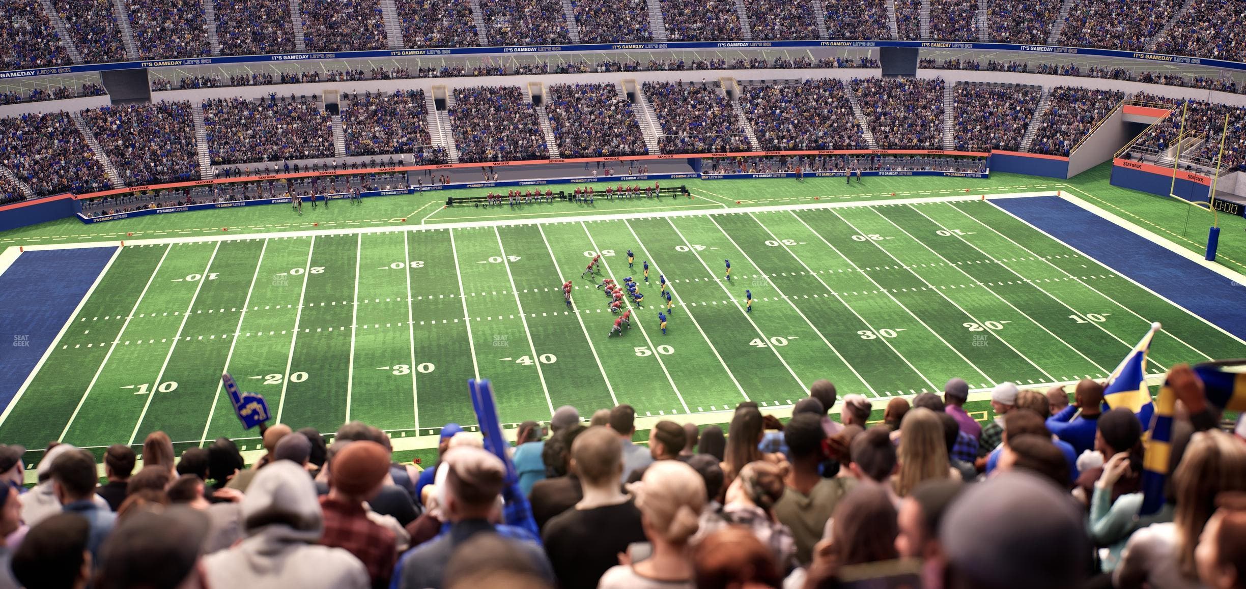 SoFi Stadium - Section 321 Seat View