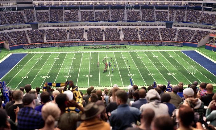 SoFi Stadium - Section 322 Seat View