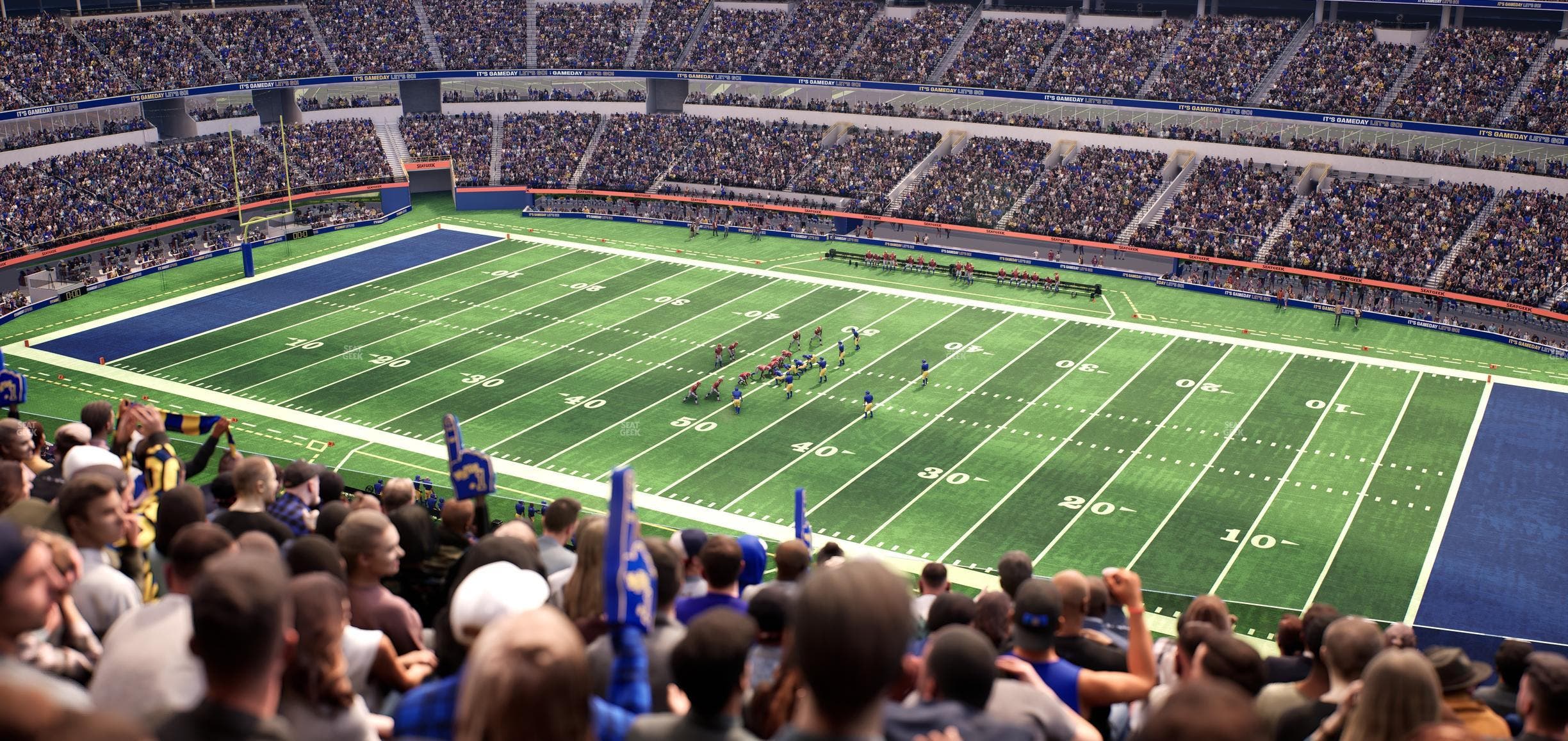SoFi Stadium - Section 327 Seat View