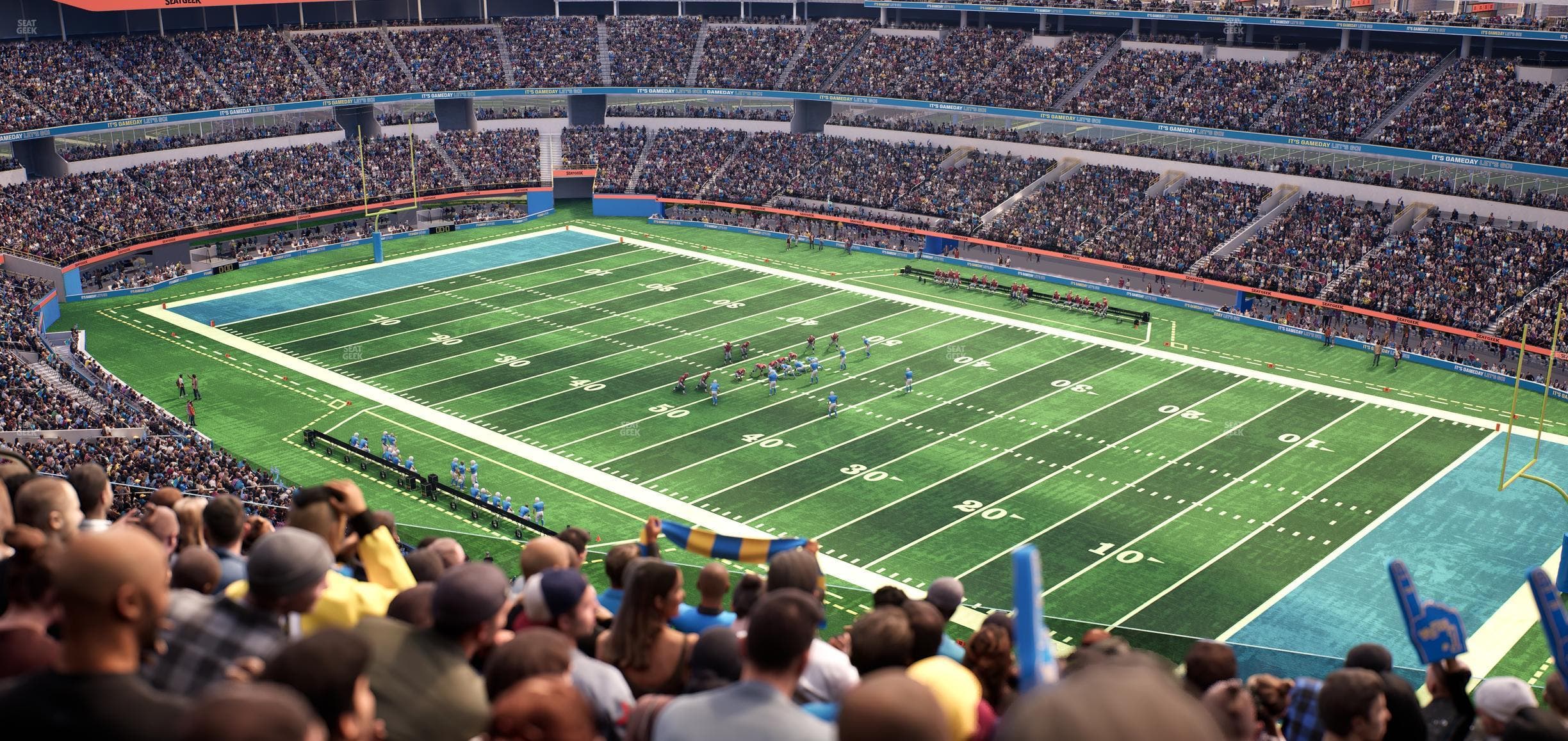 SoFi Stadium - Section 329 Seat View