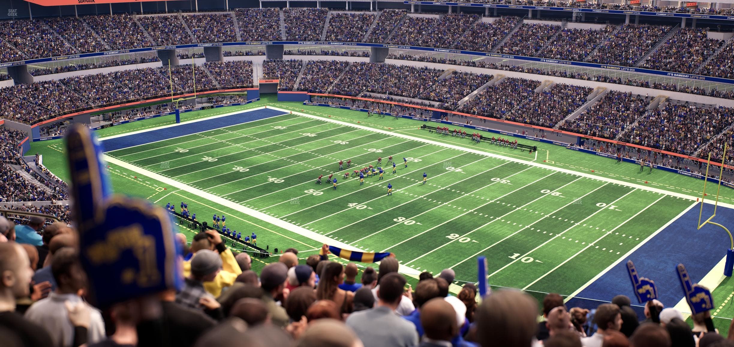 SoFi Stadium - Section 329 Seat View