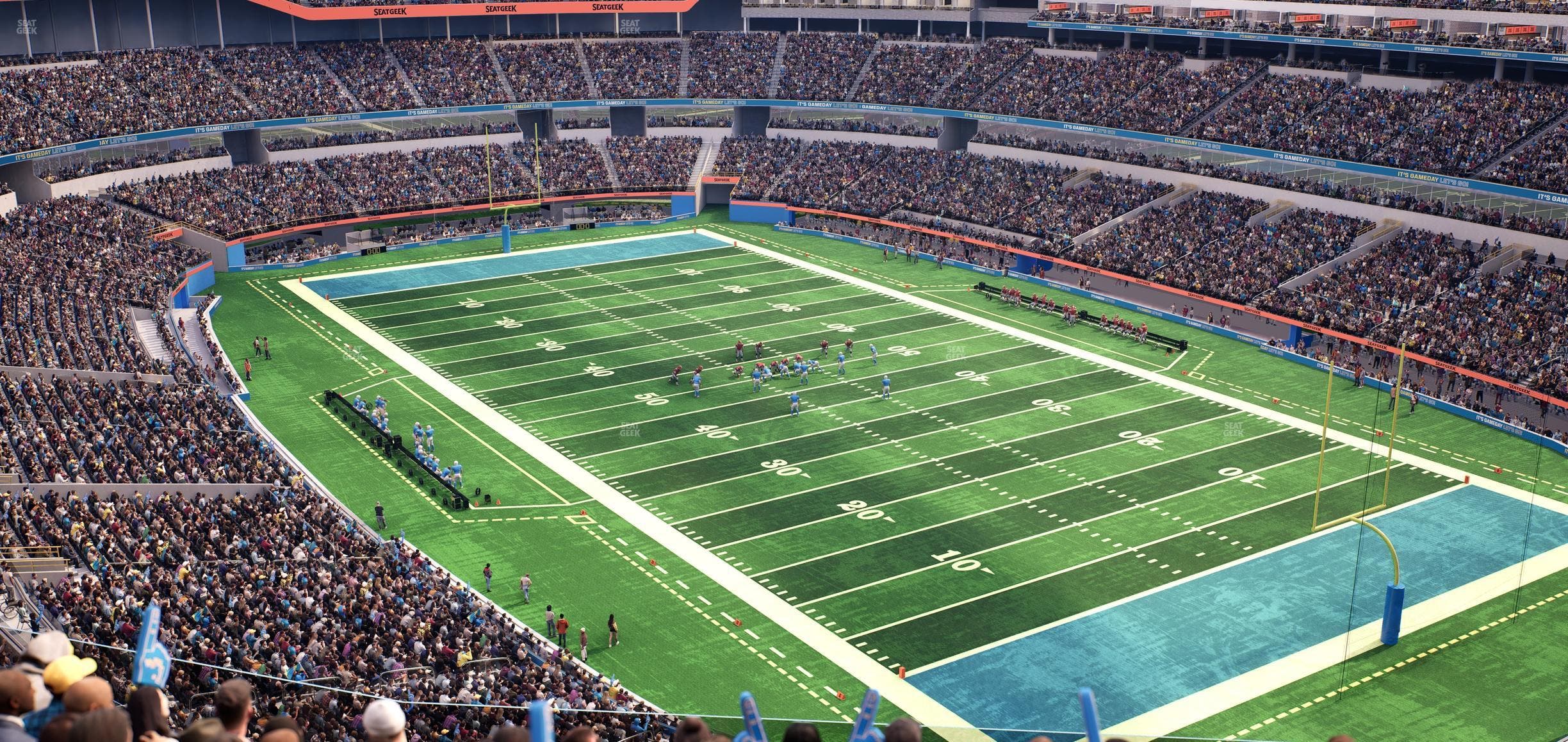SoFi Stadium - Section 331 Wc Seat View
