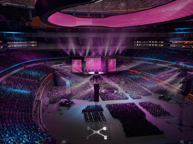 SoFi Stadium - Section 334 Seat View