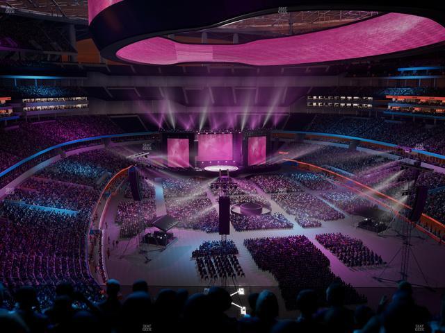 SoFi Stadium - Section 334 Seat View SoFi Stadium - Section 334 Seat View