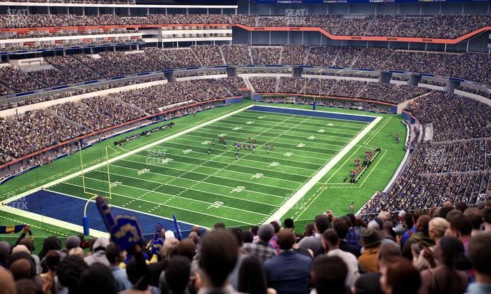 SoFi Stadium - Section 340 Seat View