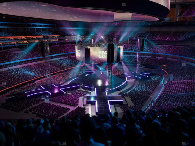 SoFi Stadium - Section 340 Seat View