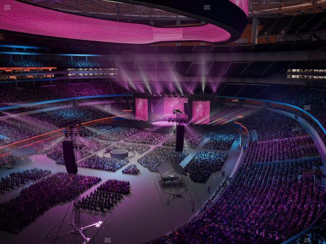 SoFi Stadium - Section 340 Seat View