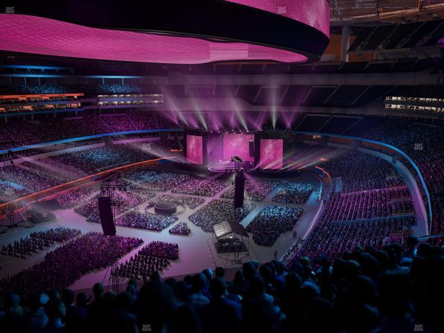 SoFi Stadium - Section 340 Seat View SoFi Stadium - Section 340 Seat View