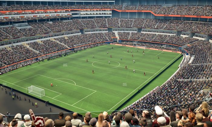 SoFi Stadium - Section 341 Wc Seat View