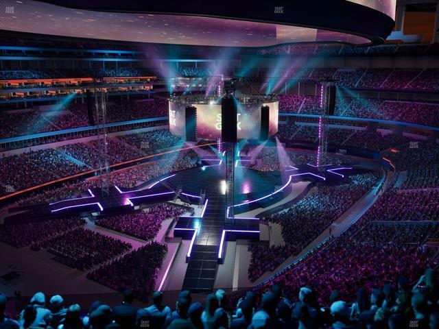 SoFi Stadium - Section 341 Wc Seat View