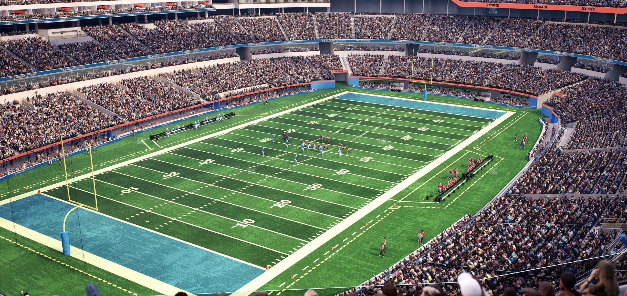 SoFi Stadium - Section 341 Wc Seat View
