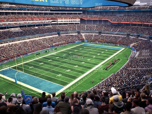 SoFi Stadium - Section 341 Wc Seat View