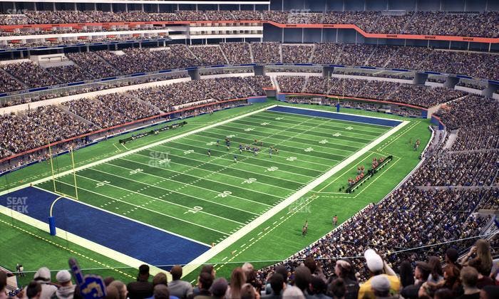 SoFi Stadium - Section 341 Wc Seat View