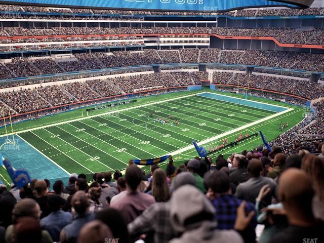 SoFi Stadium - Section 343 Seat View